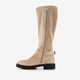 Hoge dames boots beige