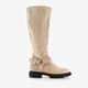 Hoge dames boots beige