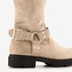 Hoge dames boots beige
