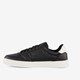 Leren heren sneakers zwart