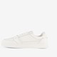 Leren heren sneakers wit