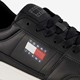 Leren heren sneakers zwart