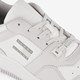 Leren heren sneakers lichtgrijs
