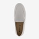 Suede heren instappers lichtgrijs
