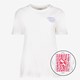 TwoDay dames T-shirt met backprint sunset wit