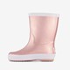 Kinder regenlaarzen metallic roze