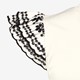 Meisjes top met vlindermouwtjes wit