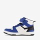 Hoge jongens sneakers blauw wit