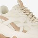 Dames dad sneakers wit beige