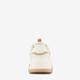 Dames dad sneakers wit beige