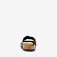 Dames bio slippers zilvergrijs