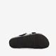 Dames bio slippers zilvergrijs