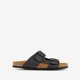 Dames bio slippers zwart