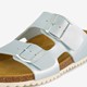 Dames bio slippers lichtblauw