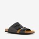 Dames bio slippers zwart