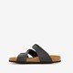 Dames bio slippers zwart