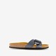 Dames bio slippers antraciet
