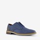 Heren veterschoenen blauw