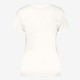 Dames T-shirt met print ecru