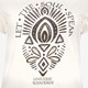 Dames T-shirt met print ecru