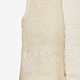 Gebreide dames gilet beige