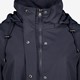 Dames parka jas donkerblauw