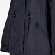 Dames parka jas donkerblauw