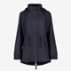 Dames parka jas donkerblauw