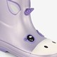 Kinder regenlaarzen unicorn paars