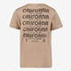 Jongens T-shirt met backprint beige