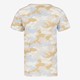Jongens T-shirt camouflage beige blauw