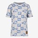 Jongens T-shirt blauw beige
