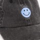 Jongens pet met smiley grijs