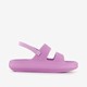Meisjes sandalen met hielbandje lila