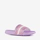 Kinder badslippers lila met glitters