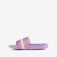 Kinder badslippers lila met glitters