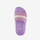 Kinder badslippers lila met glitters
