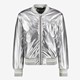 TwoDay metallic meisjes bomberjack zilver