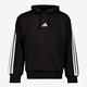 M 3S heren hoodie zwart wit