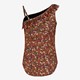 Meisjes badpak met bloemenprint multicolor