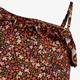 Meisjes badpak met bloemenprint multicolor