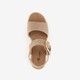 Dames sandalen beige