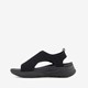 Dames sandalen zwart