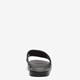 Dames badslippers zwart