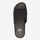 Dames badslippers zwart