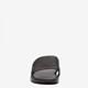Dames badslippers zwart
