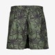 Heren zwemshort met palmbomen groen