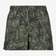 Heren zwemshort met palmbomen groen