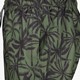 Heren zwemshort met palmbomen groen