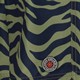 Heren zwemshort zebraprint groen zwart